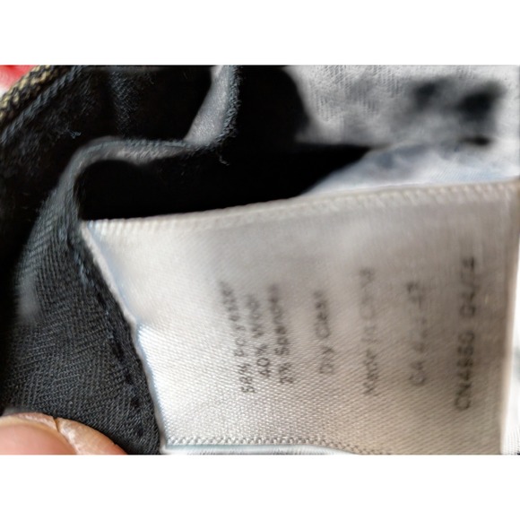 Talbots Heritage Brown Blue Plaid Wool Blend Trousers Pants Womens 14WP Petite - Picture 4 of 9